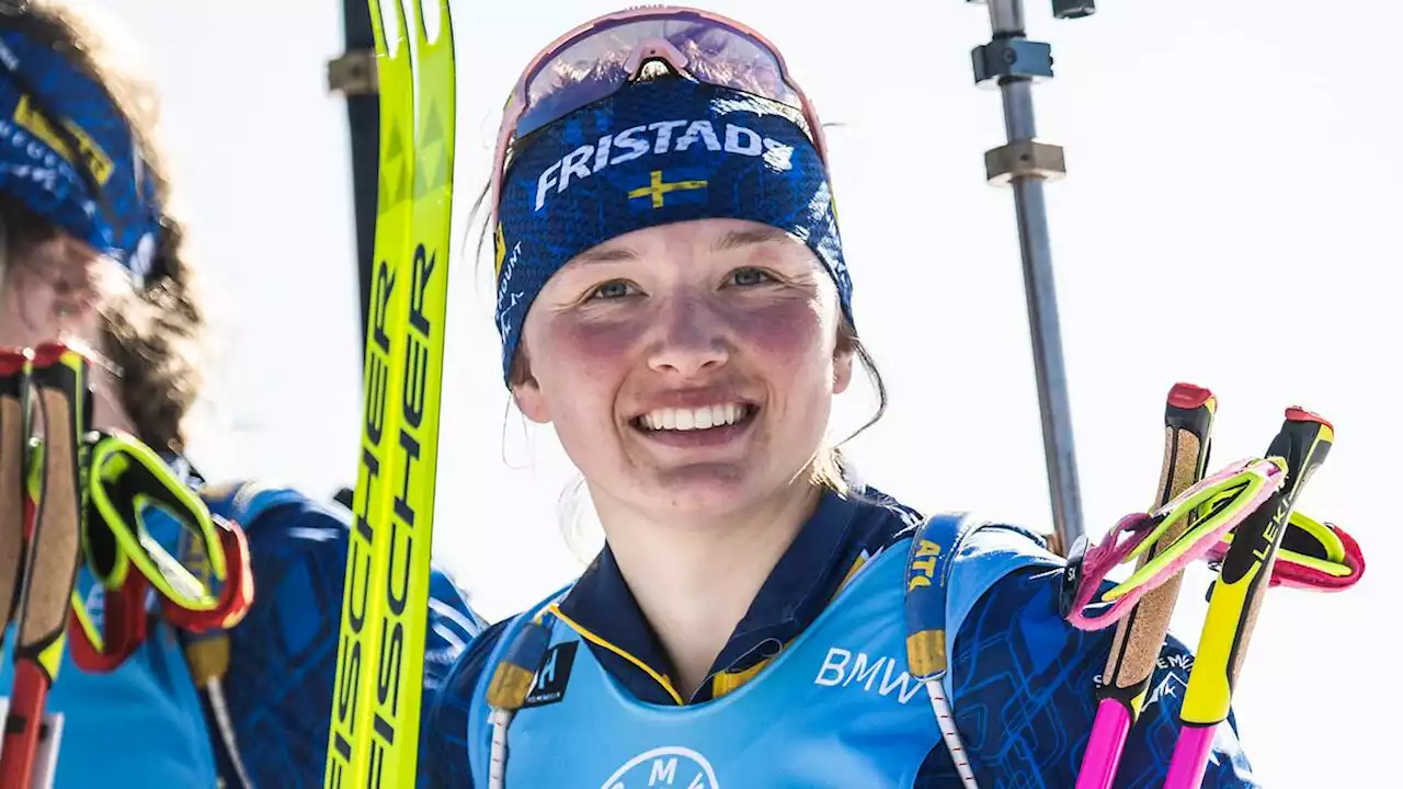 Skidskytte: Linn Persson trea – tar karriärens andra pallplats