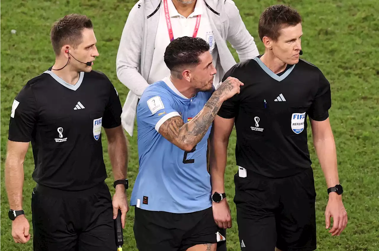 Gimenez could face 15-match ban as video shows extent of Uruguay outburst after exit