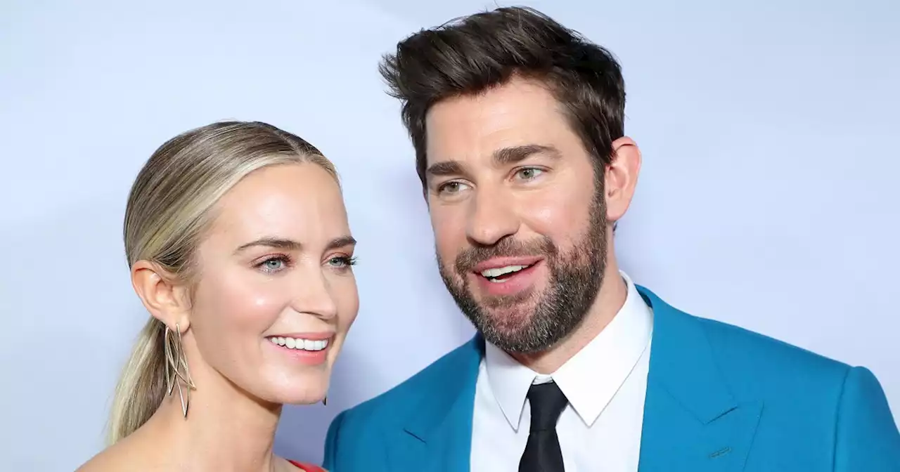 John Krasinski’s kids think he works in a real office, apparently