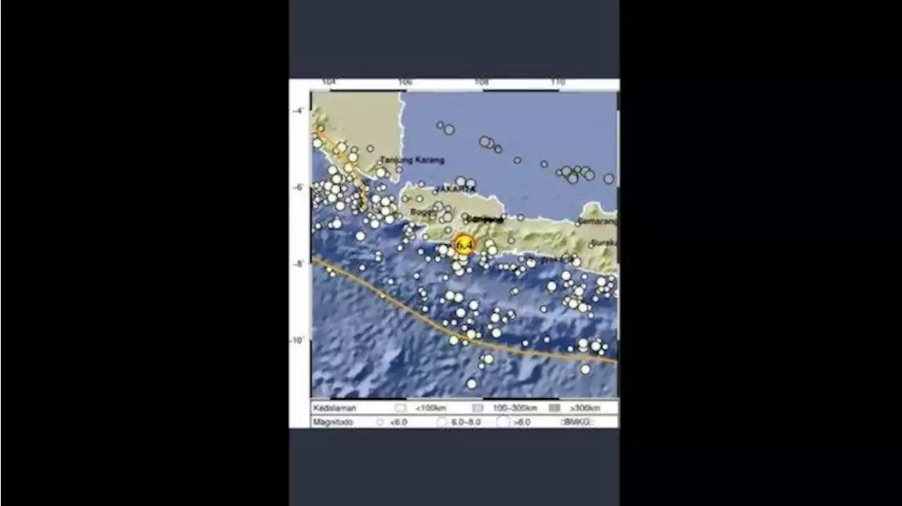 Gempa Bumi M 6,4 Mengguncang Garut, BMKG Pastikan Tak Berpotensi Tsunami - Tribunjabar.id