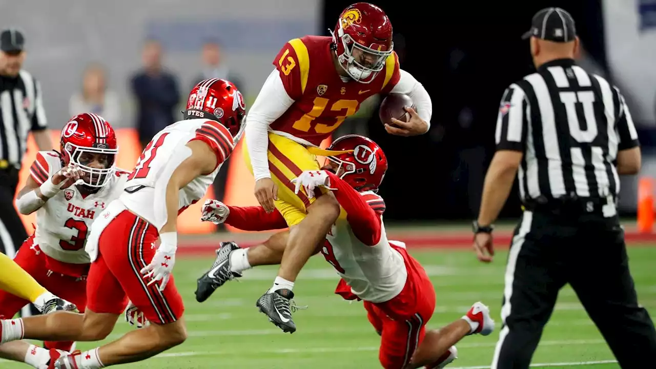 Utah dominates final three quarters, routs USC in Pac-12 championship