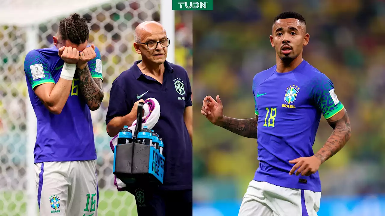 Alex Telles y Gabriel Jesus se pierden el Mundial con Brasil