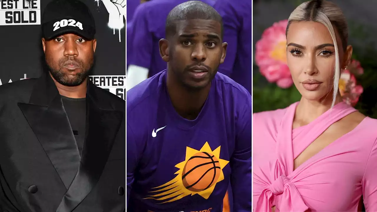 Kanye West dice haber 'atrapado' a Kim Kardashian con Chris Paul