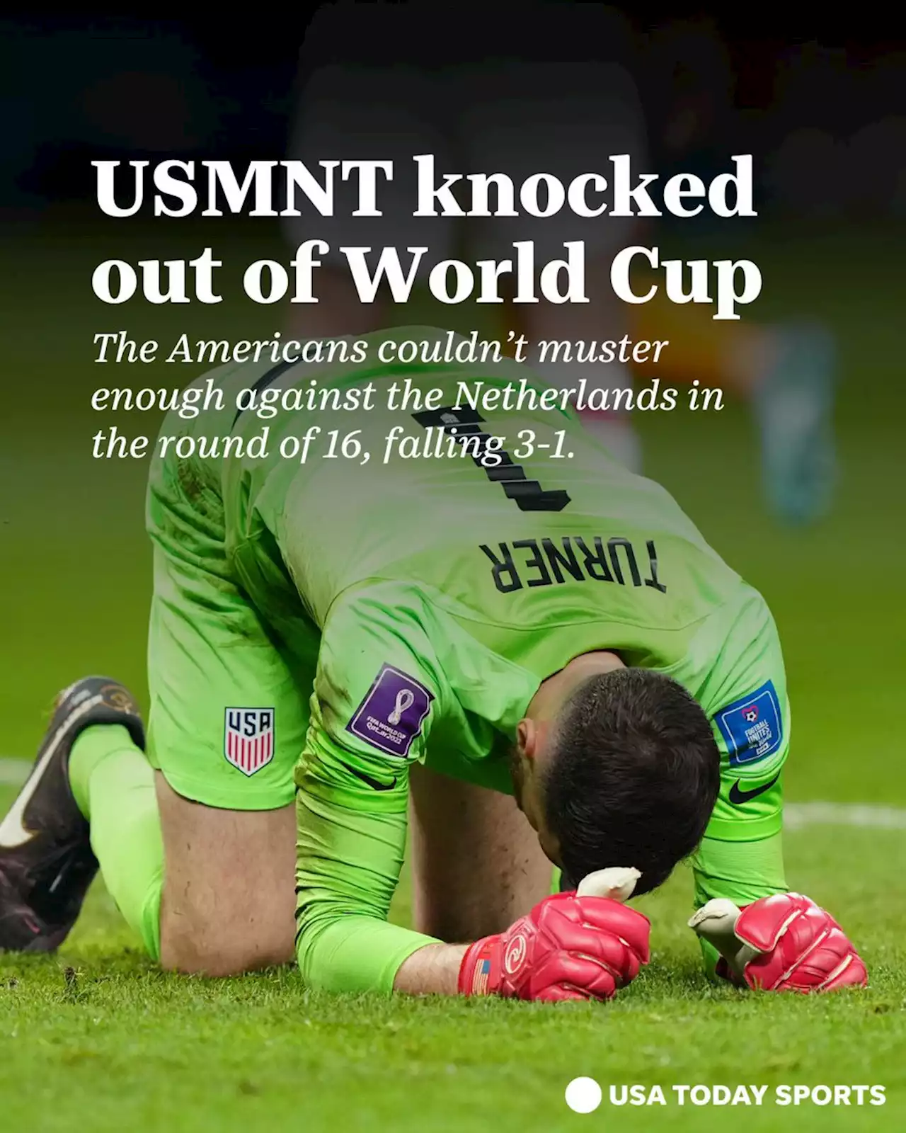 Netherlands knocks off USMNT in World Cup round of 16 with dominating 3-1 win