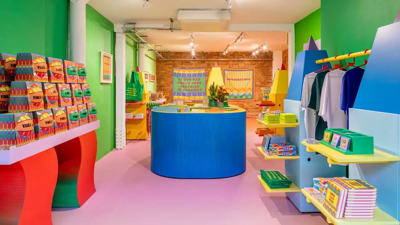 Yinka Ilori pop-up shop hots up Shoreditch retail