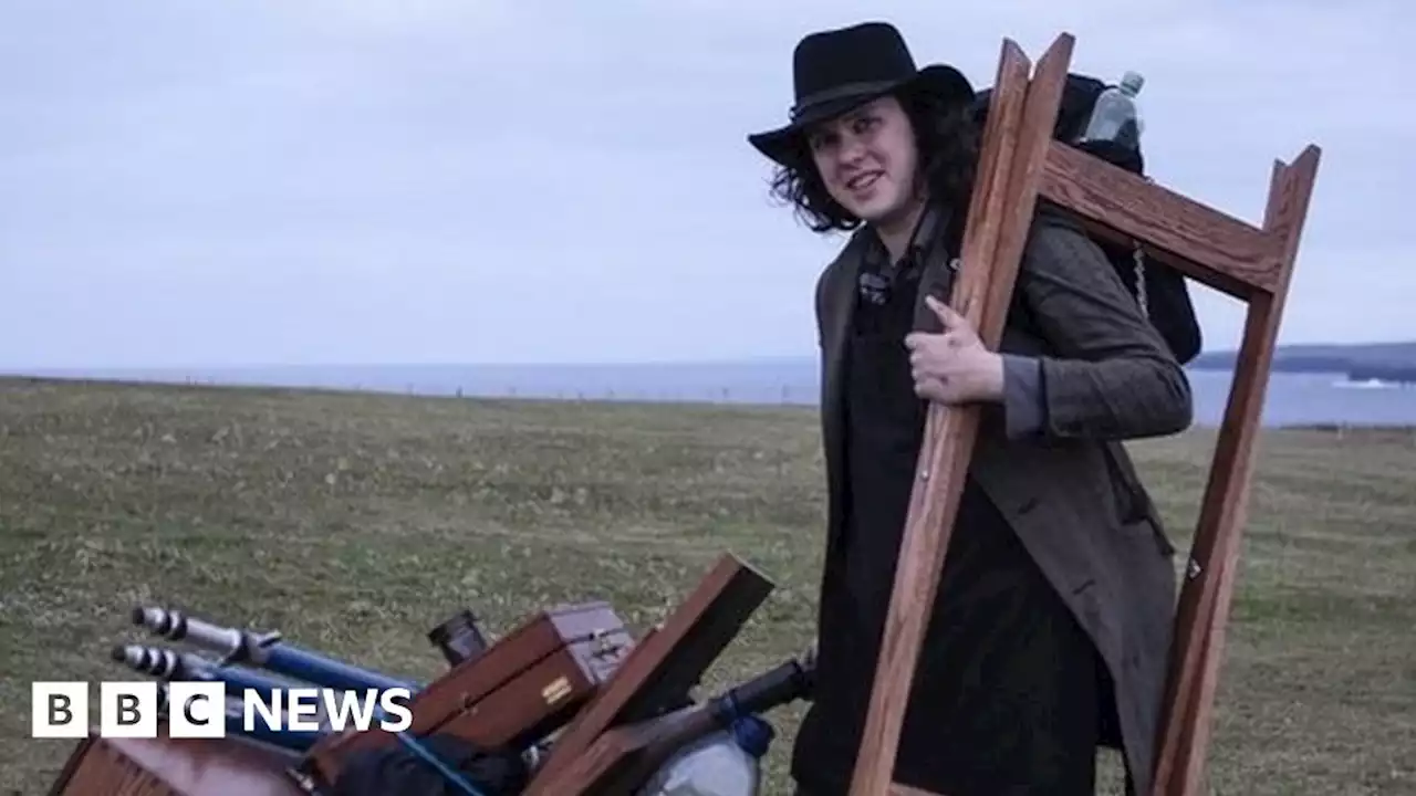 The photographer using a Victorian process to picture Scotland