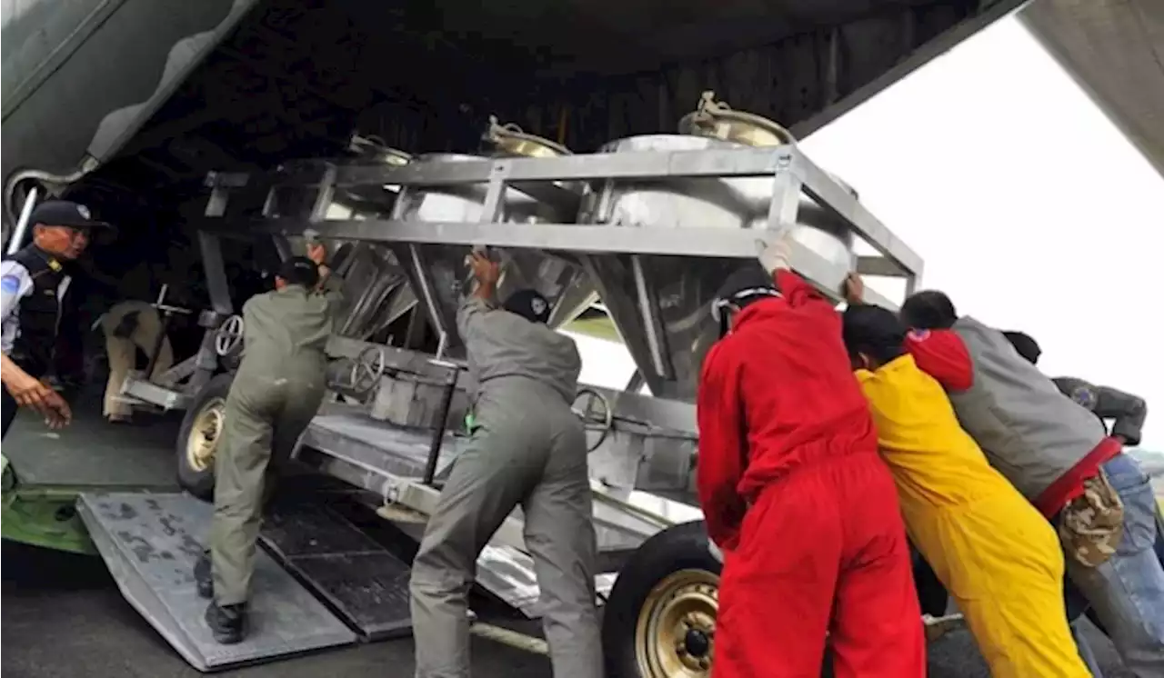 Modifikasi Cuaca, 18,4 Ton Garam Ditaburkan di Langit