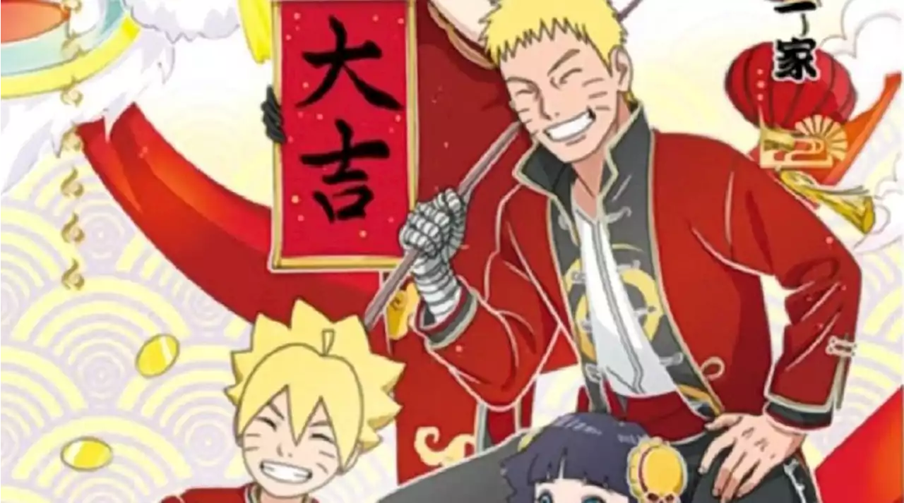 Naruto And Family Celebrate The New Year With New Art