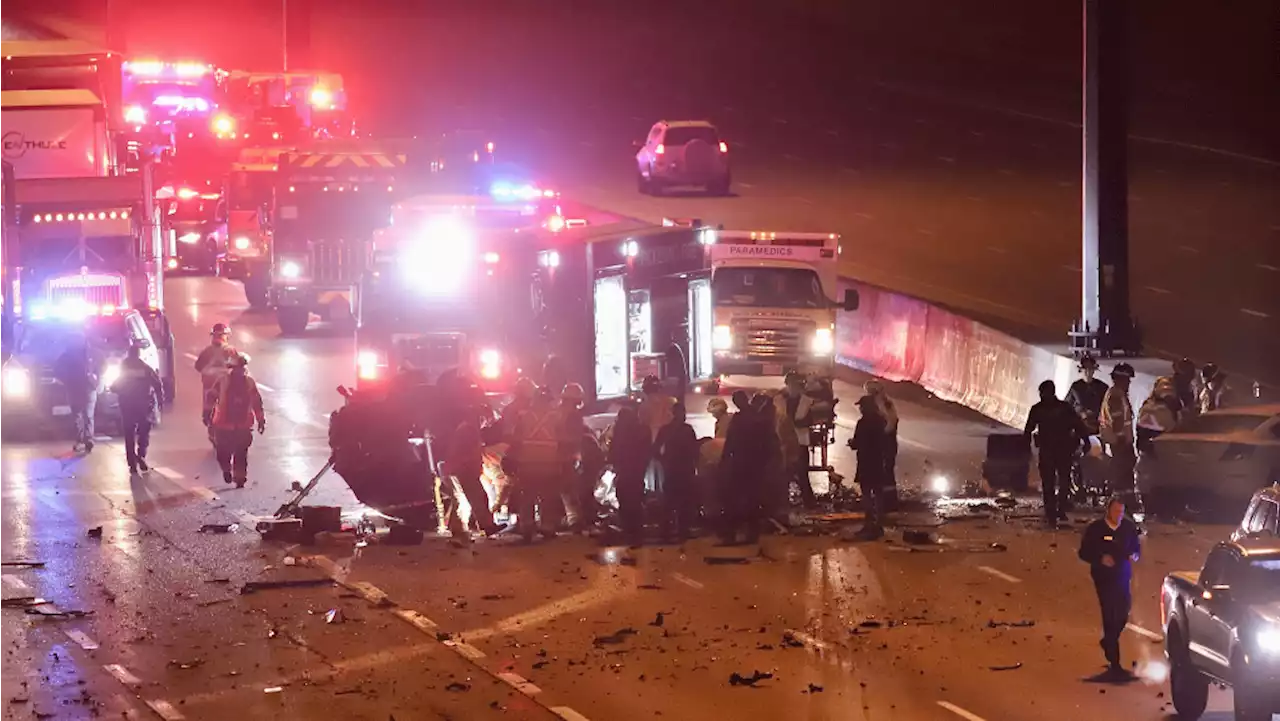 Man, 55, killed in wrong-way collision on Highway 401