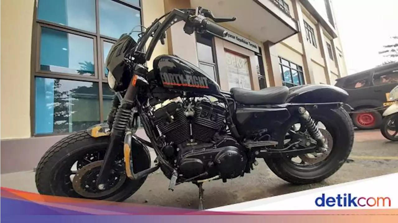 Penampakan Harley-Davidson yang Tabrak Nenek Penjual Tisu Hingga Tewas