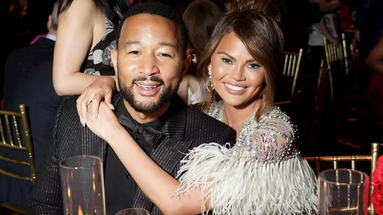 Chrissy Teigen Shares Throwback Pics John Legend on His Birthday