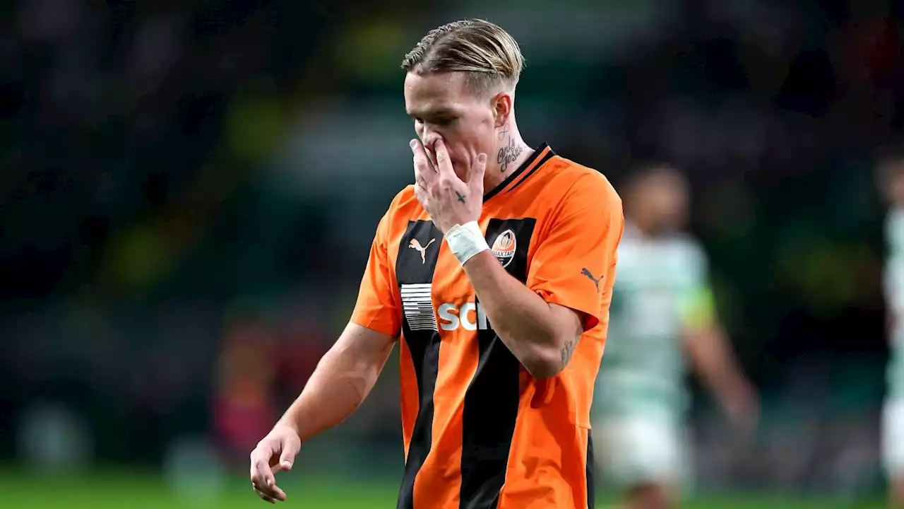 Arsenal baffled by Shakhtar stance over €100m Mudryk as Gunners 'consider improved offer'