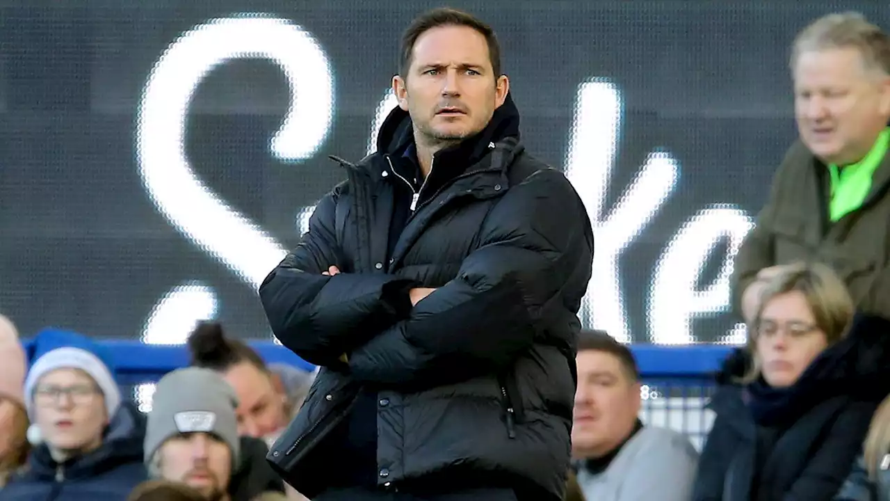 Frank Lampard refuses to confirm whether Everton star is fit enough to start versus Man City