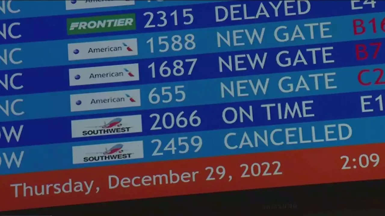 'We're crossing our fingers': Southwest travelers hope for best as airline promises return to normalcy