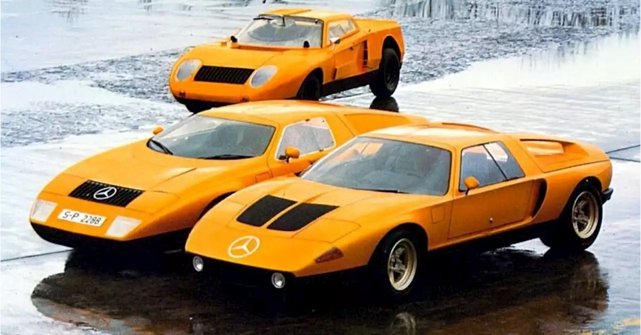 The Experimental Mercedes-Benz C111 That Never Got to Hit the Road