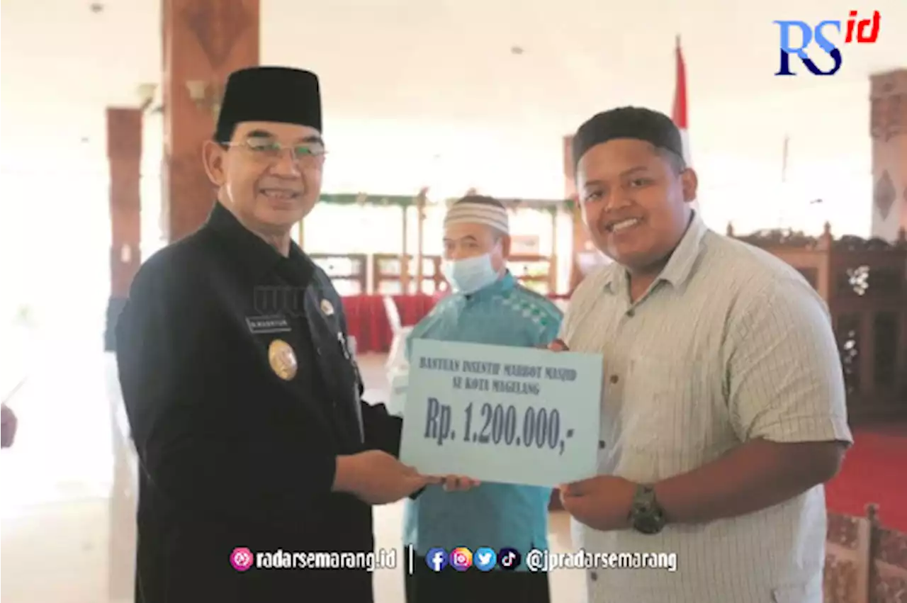 Marbot Masjid Terima Insentif