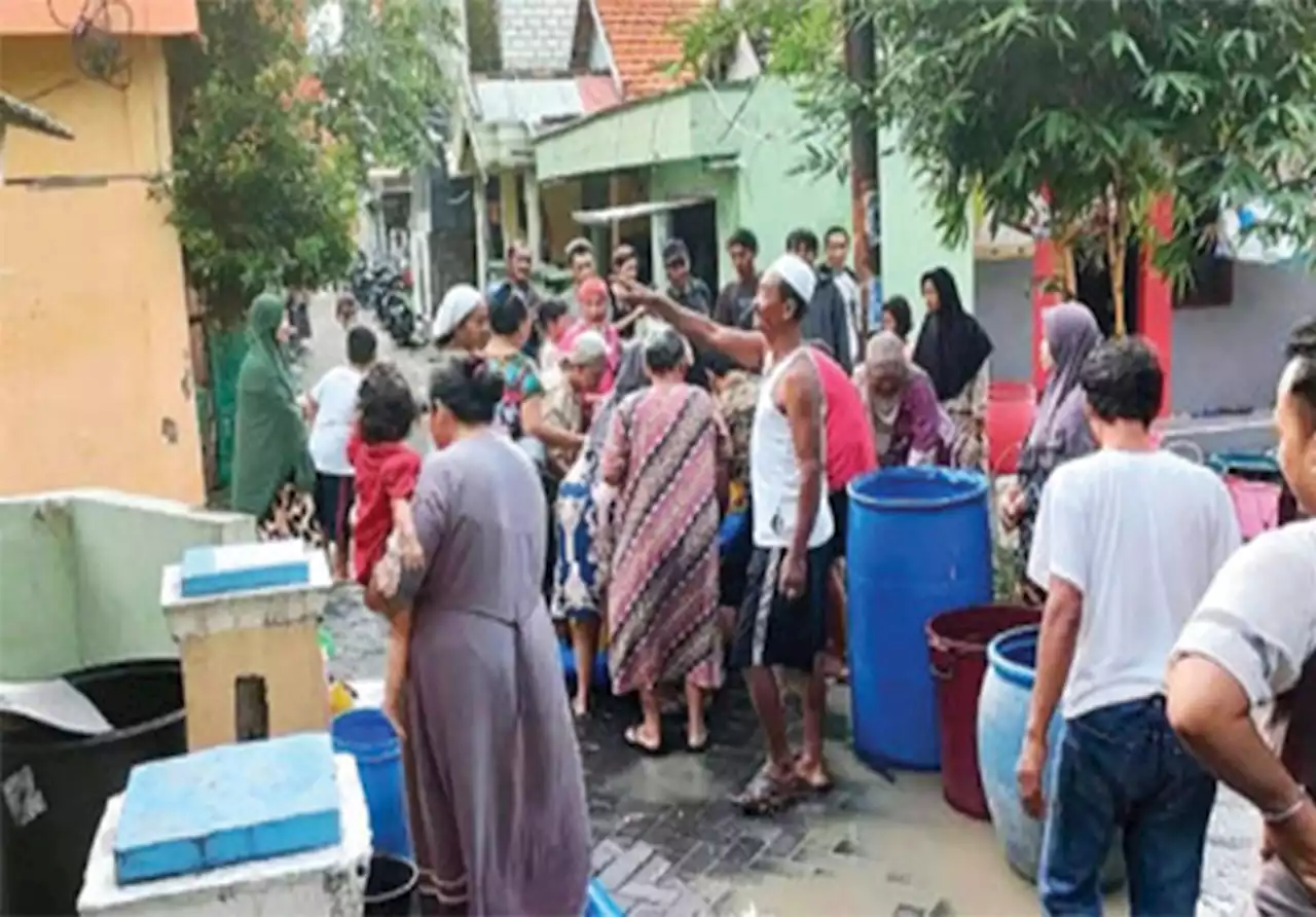 Sepekan Macet Total, Air PDAM Gresik Mulai Mengalir Lagi - JawaPos.com