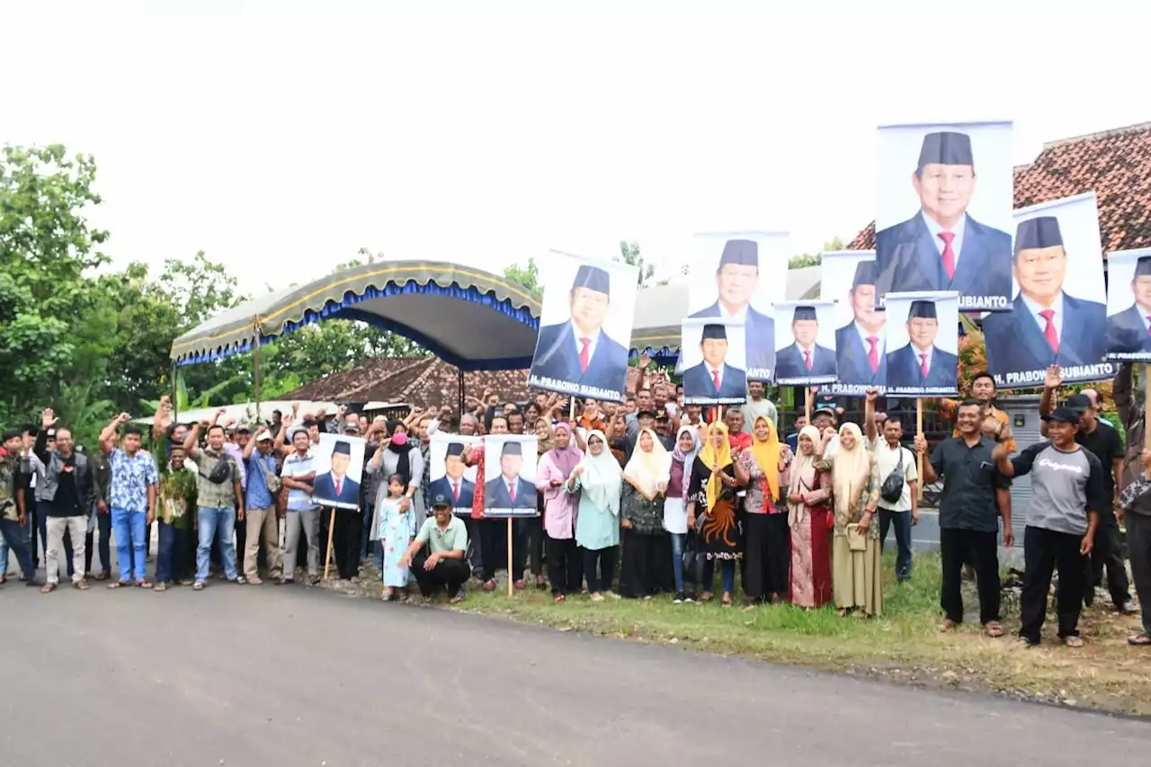 Mak-Mak Hingga Petani di Ponorogo Siap Menangkan Prabowo dalam Pilpres 2024