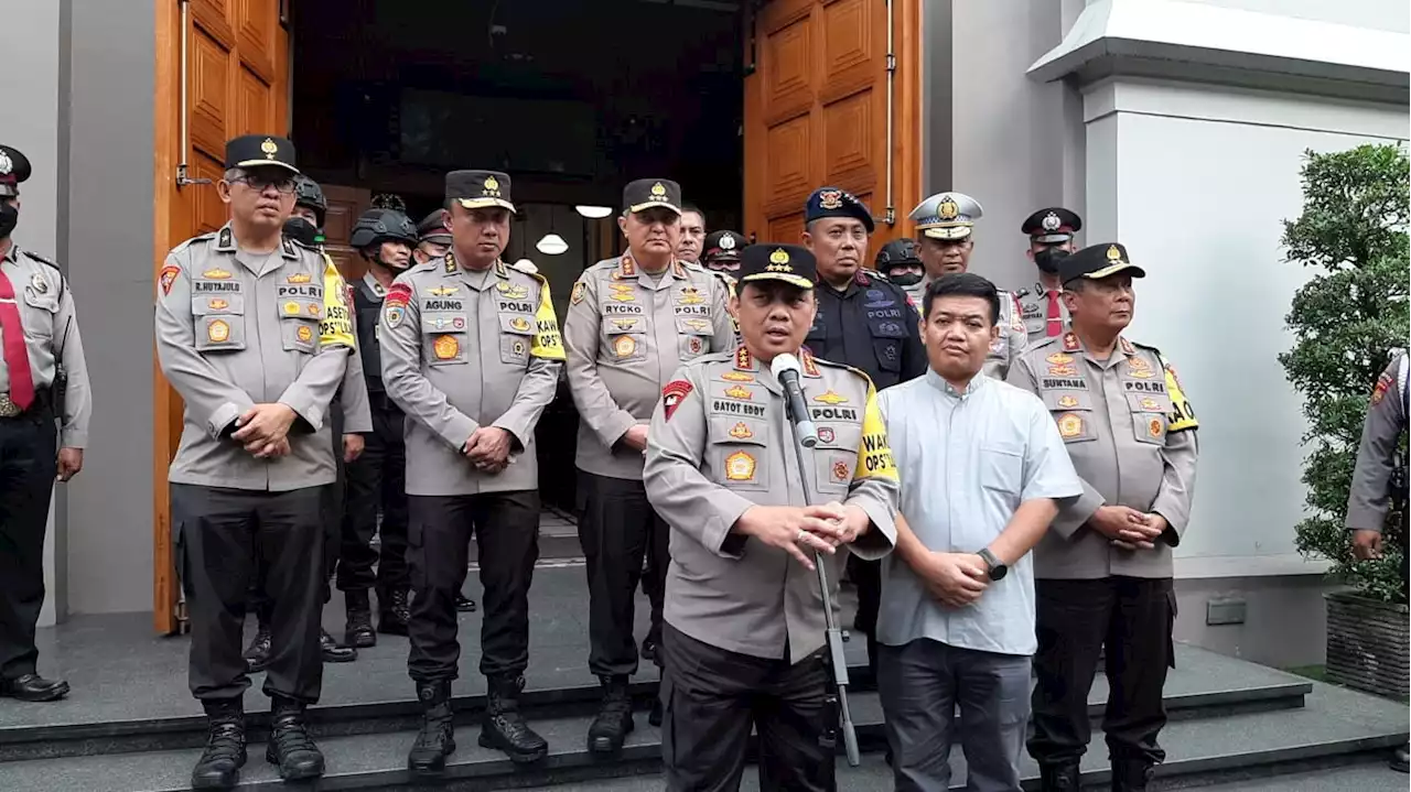 Wakapolri Komjen Gatot Pantau Perayaan Nataru di Kota Bandung