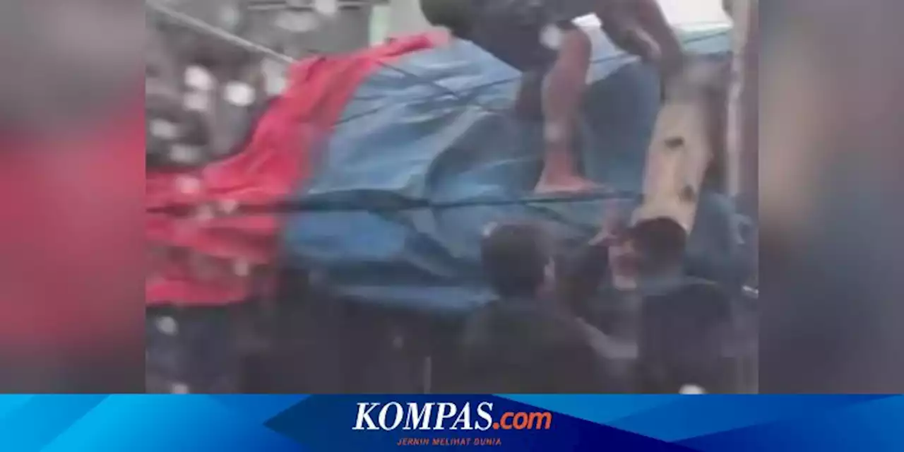 Komplotan Bajing Loncat Gondol Besi dari Truk yang Melintas di Koja