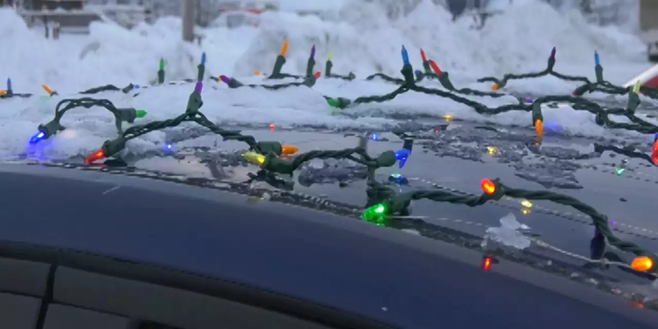 North Pole man fined multiple times for displaying Christmas lights on his vehicle, goes to court