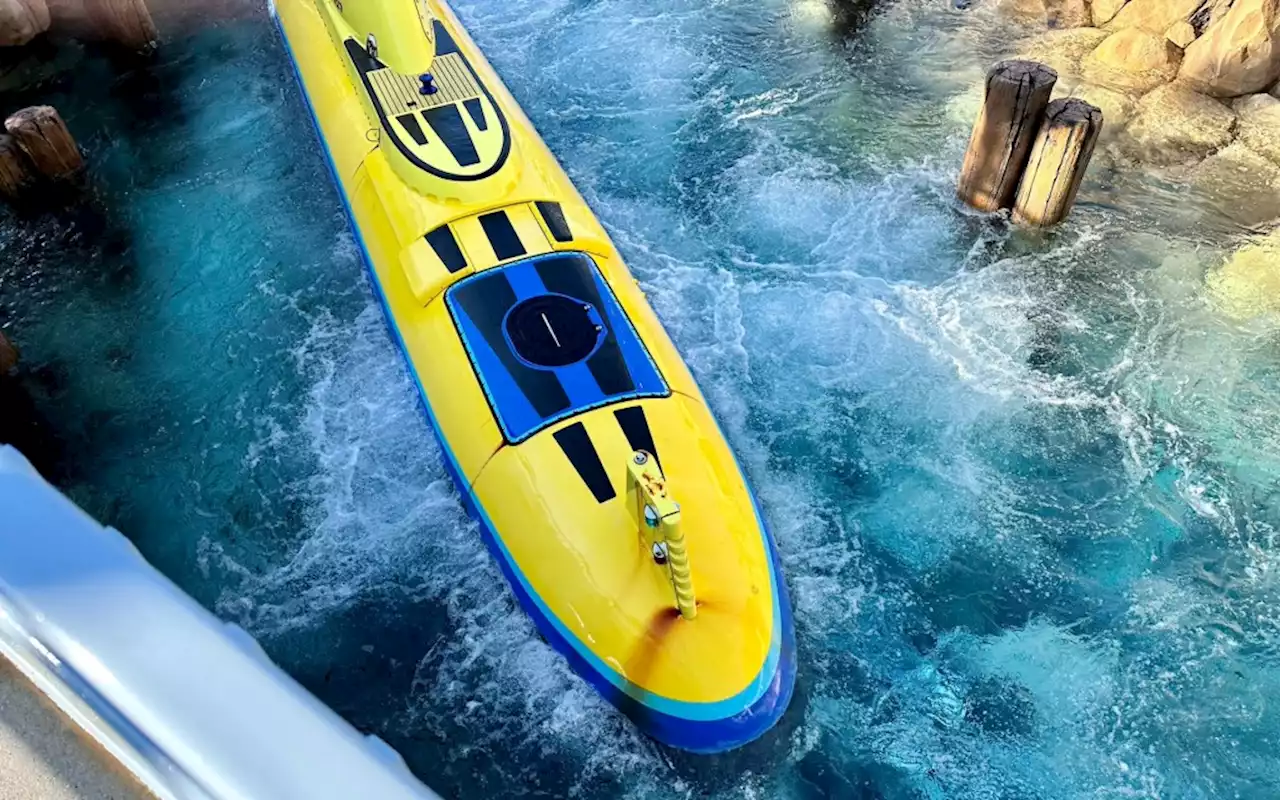 Disneyland submarines already rusting badly after yearlong refurbishment — See photos