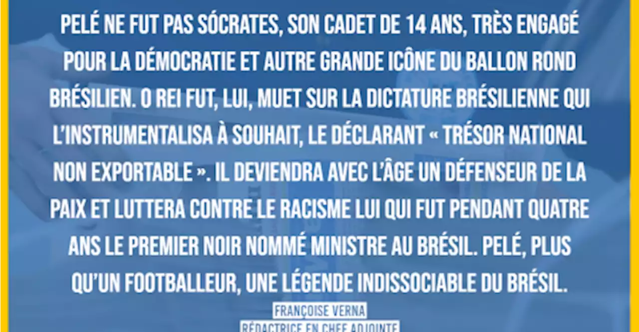 Le roi du « futebol &#187;