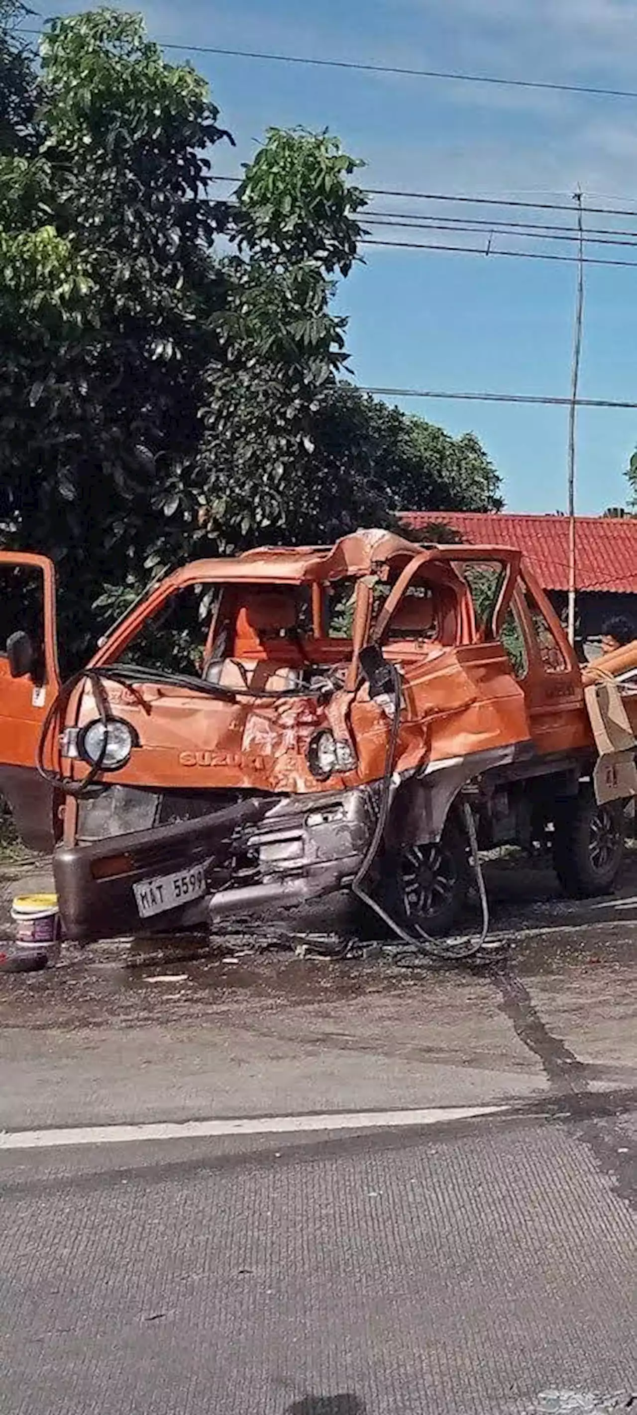 Multicab driver killed, three passengers hurt in Negros collision