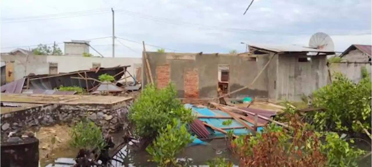 Puluhan Rumah di Kolaka Utara Rusak Diterjang Angin Kencang