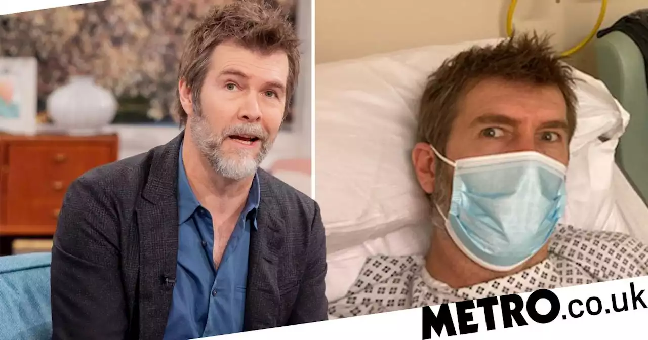 Rhod Gilbert's wife Sian Harries reveals dash to 'rammed' A&E