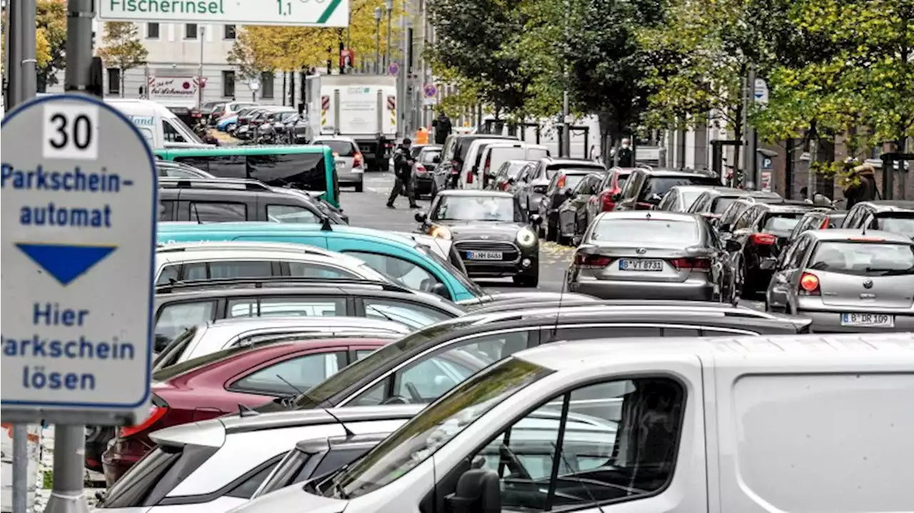 Verkehrswende: Teuer parken in Berlin-Mitte