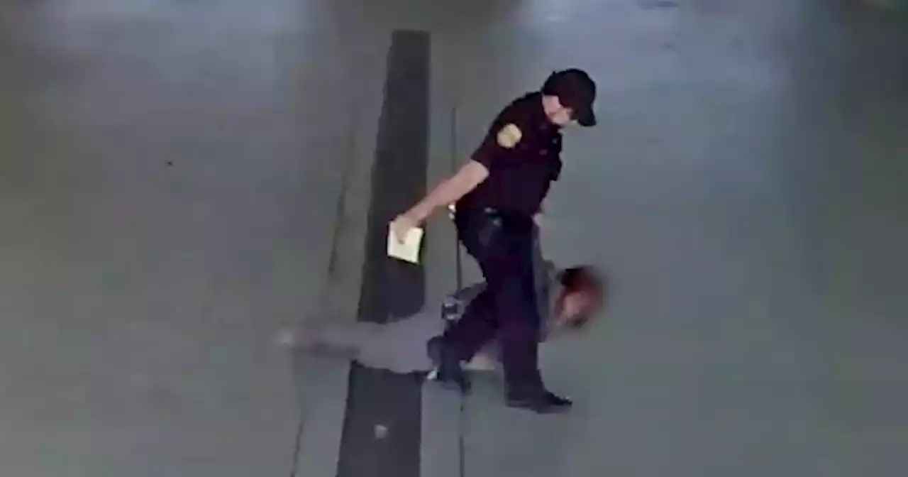 Tampa police officer terminated over video of woman being dragged to jail