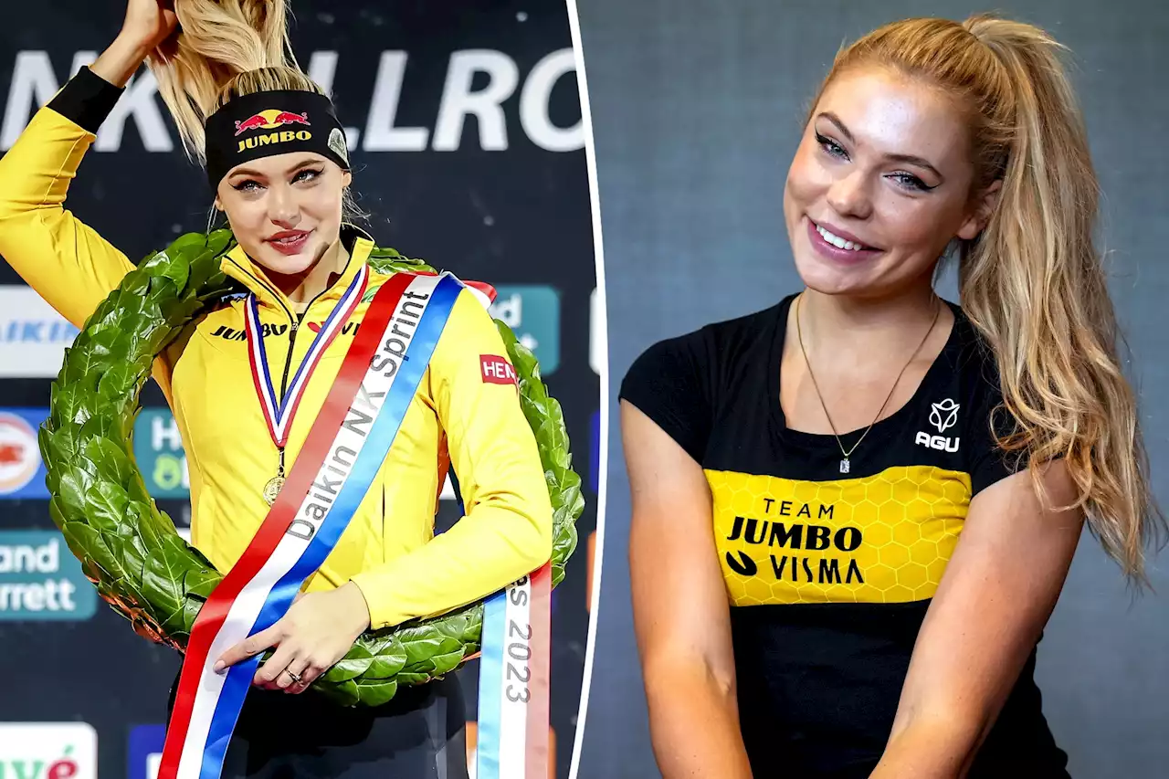 Stunning speed skater Jutta Leerdam: ‘Extra fat’ pushed me to record-breaking success