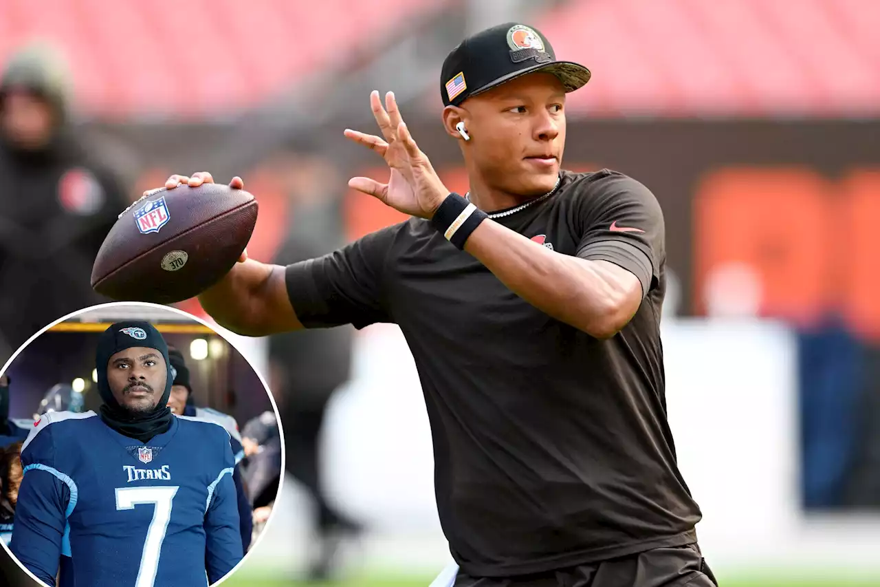 Titans bench Malik Willis for Josh Dobbs on ‘Thursday Night Football’