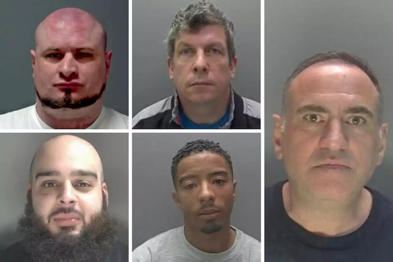 Five criminals jailed four years or longer in 2022