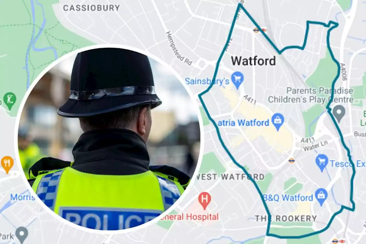 Police data shows Watford town centre crime trends for 2022