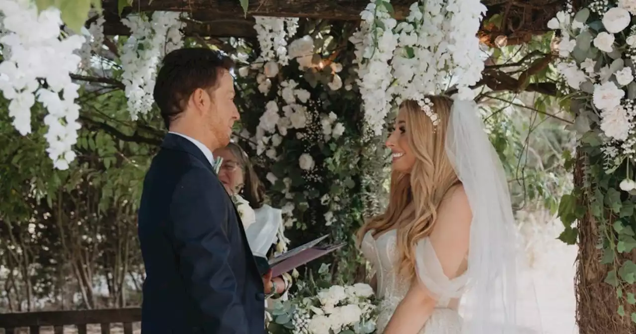 Stacey Solomon confirms she was pregnant during summer wedding to Joe Swash