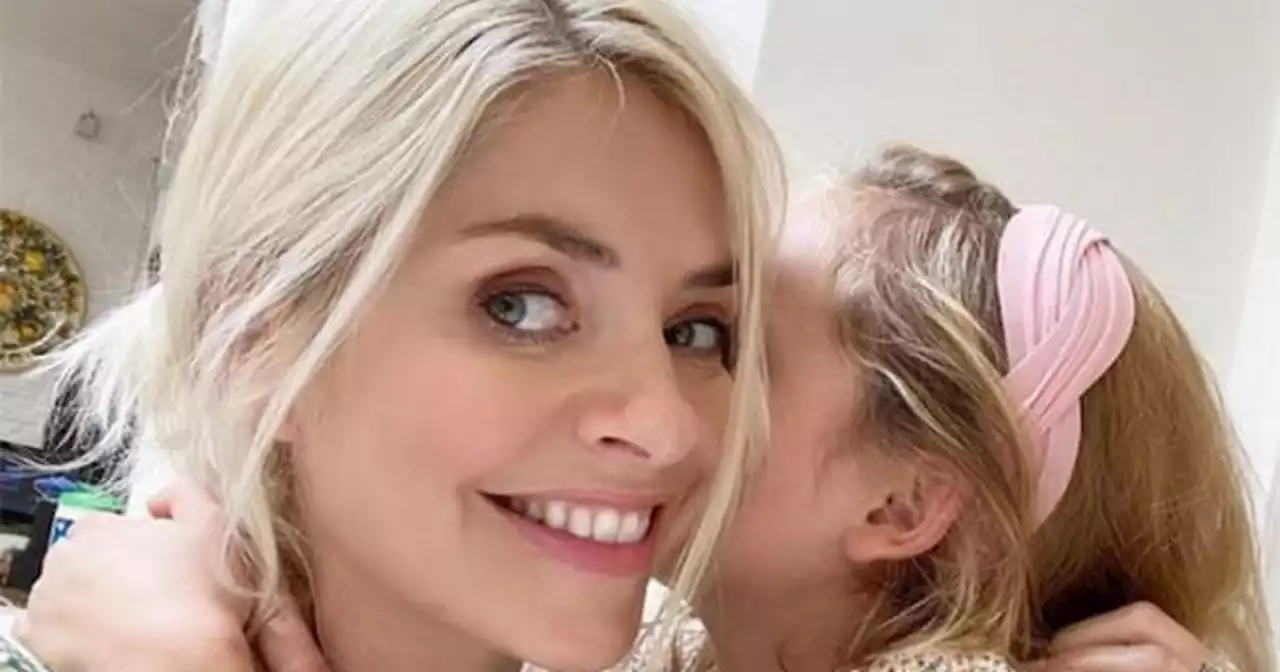 Ten rare photos of Holly Willoughby and her lookalike children