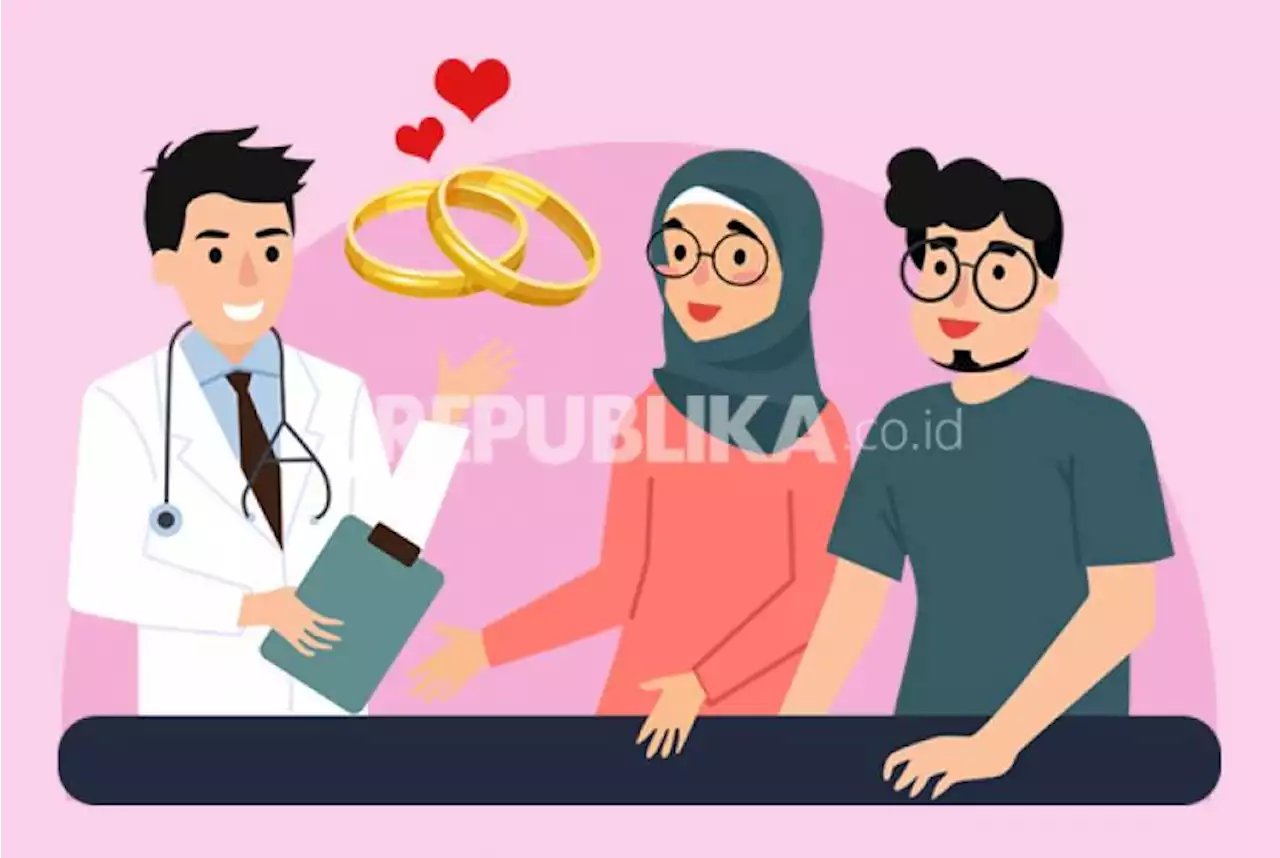 Infografis Manfaat Screening Kesehatan Sebelum Menikah |Republika Online