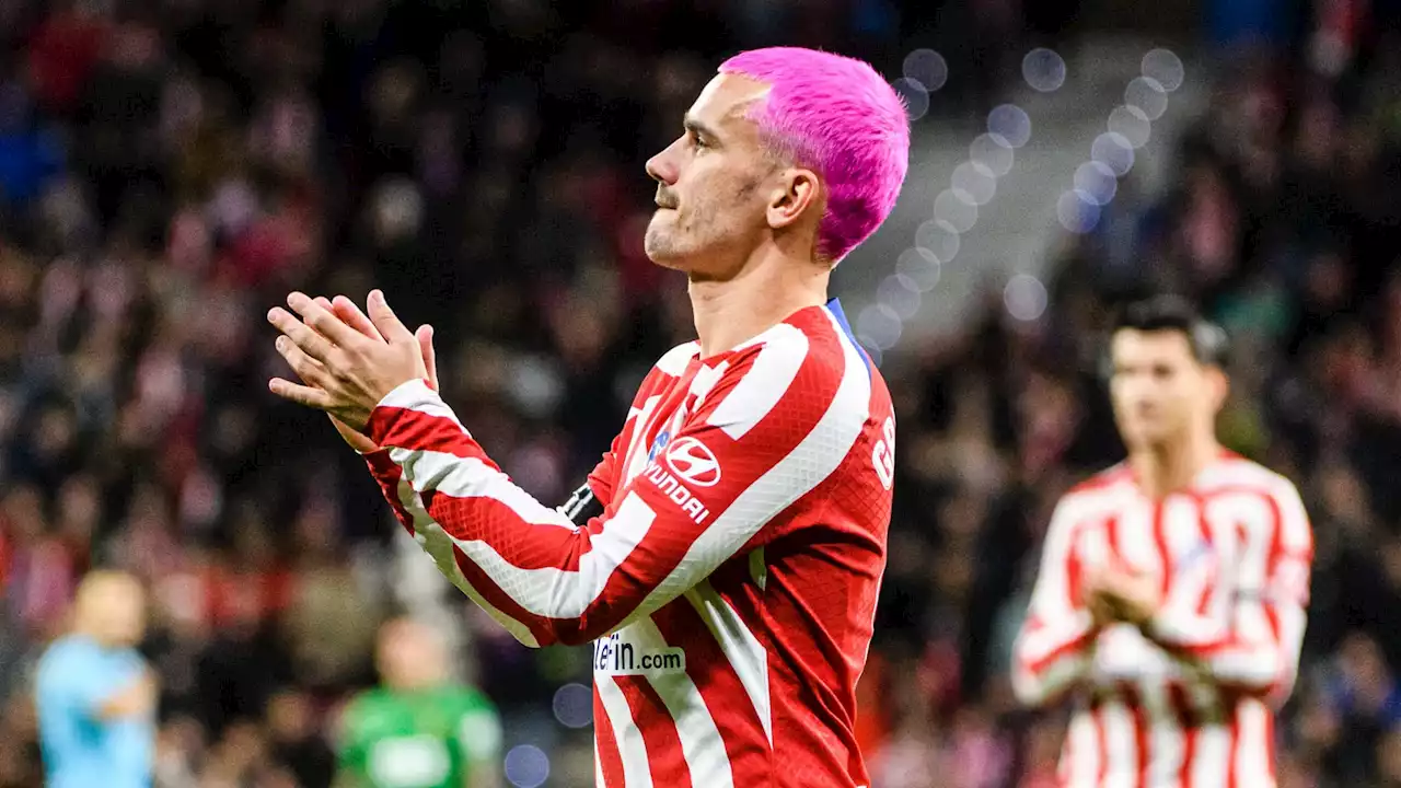 Atlético: la nouvelle coupe de cheveux colorée de Griezmann