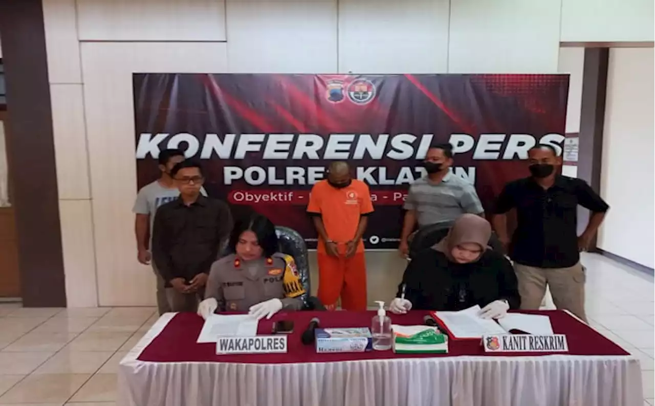 Sempat Berusaha Kabur, Polres Klaten Tangkap Pelaku Pencabulan Anak