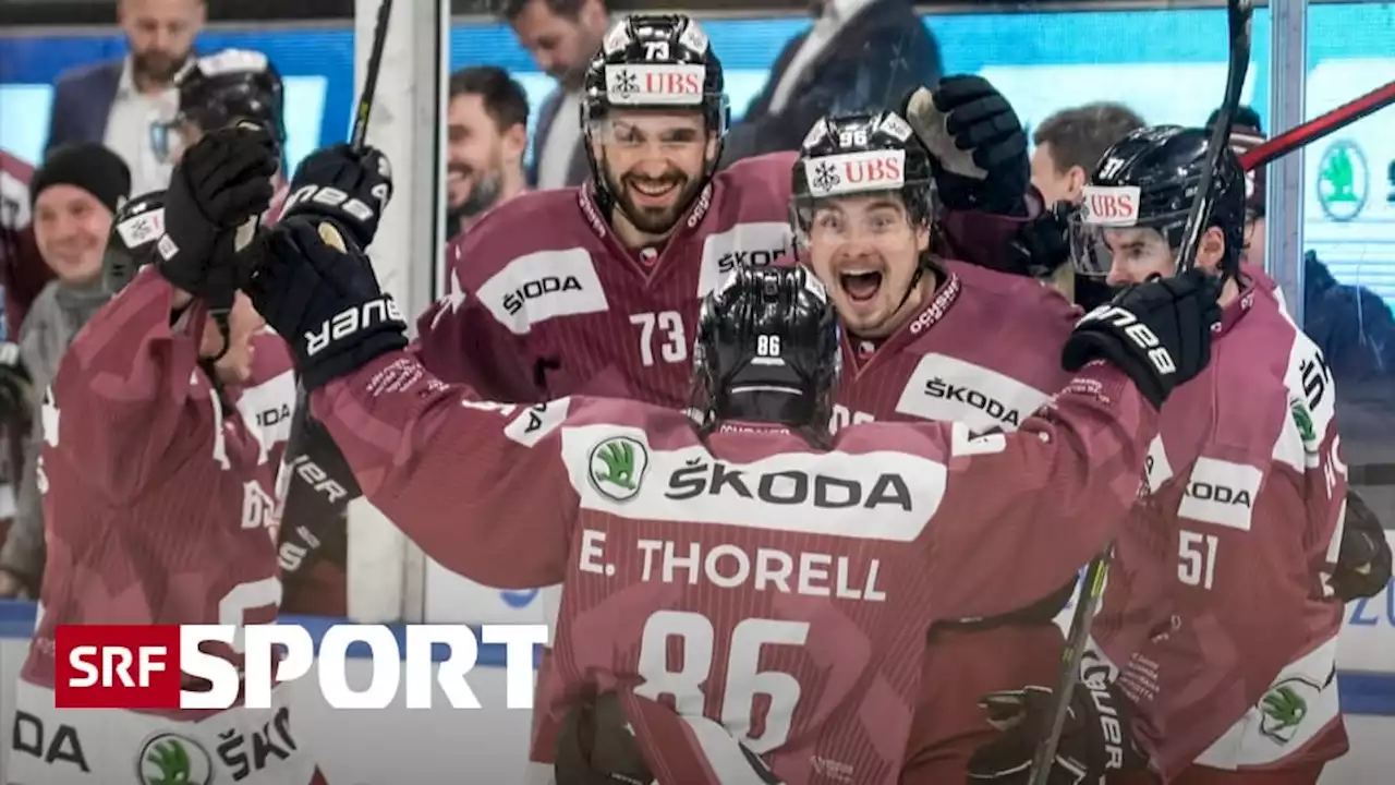 Örebro muss nach Hause fahren - Vom 0:3 zum 4:3: Prag dank Blitz-Wende im Spengler-Cup-Final