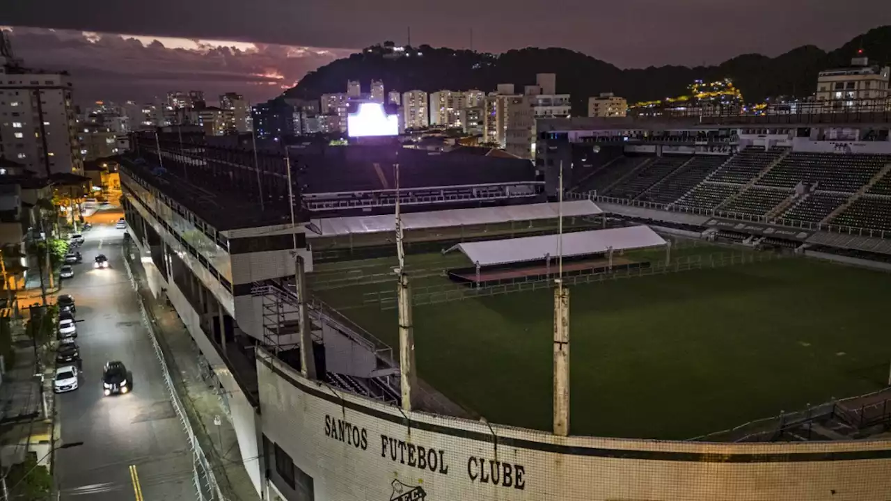 Pelé gestorben: Sarg wird im Stadion in Brasilien aufgebahrt