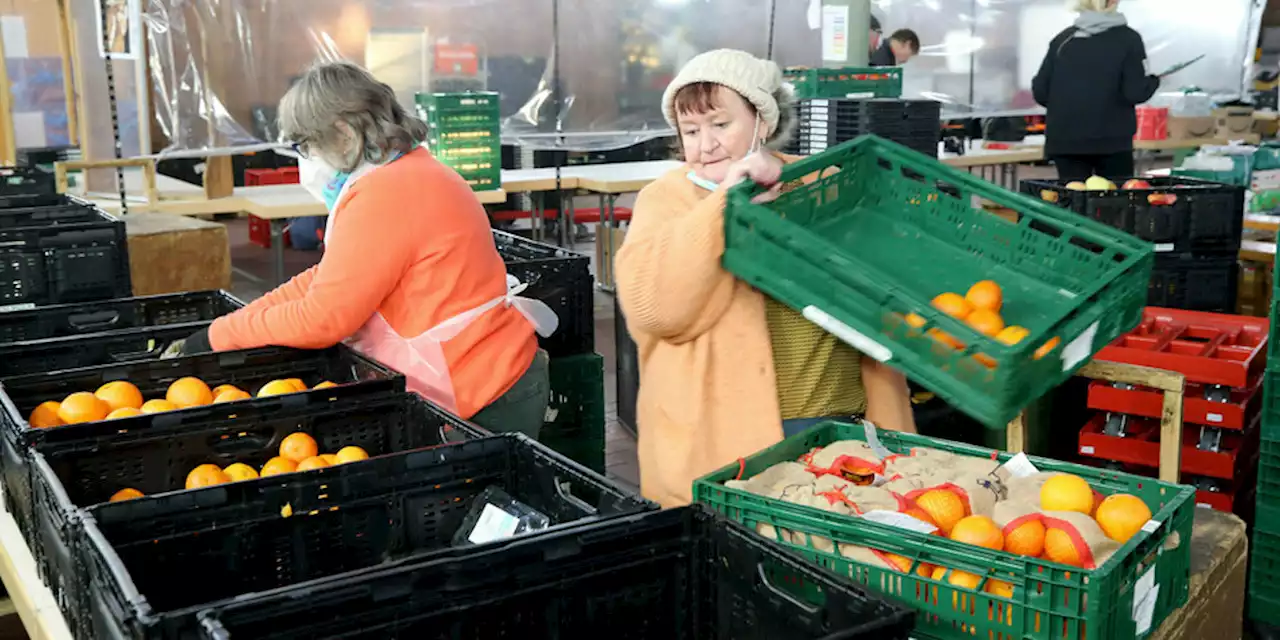 Weniger Lebensmittel, größerer Andrang: Tafeln unter großem Druck