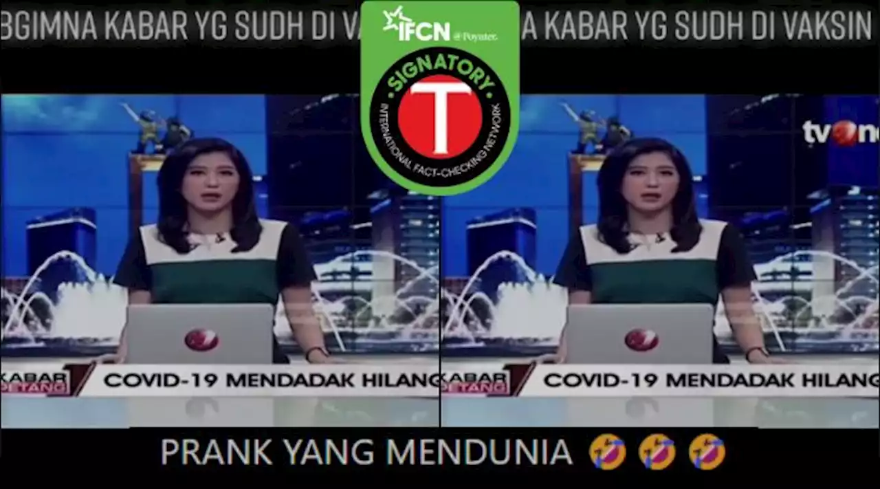 Menyesatkan, Klaim Kebohongan Covid-19 Karena Mendadak Hilang di Berbagai Negara Termasuk Indonesia