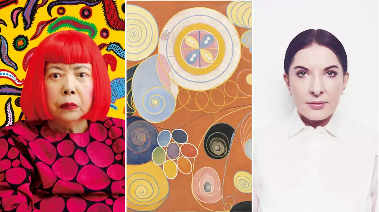 Hilma af Klint, Marina Abramović and Yayoi Kusama: The biggest new art shows of 2023