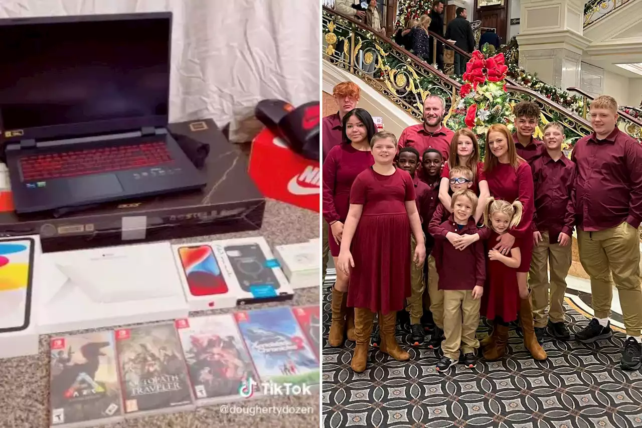 Mum slammed for spending ‘£25k’ on Christmas presents including iPhone 14’s