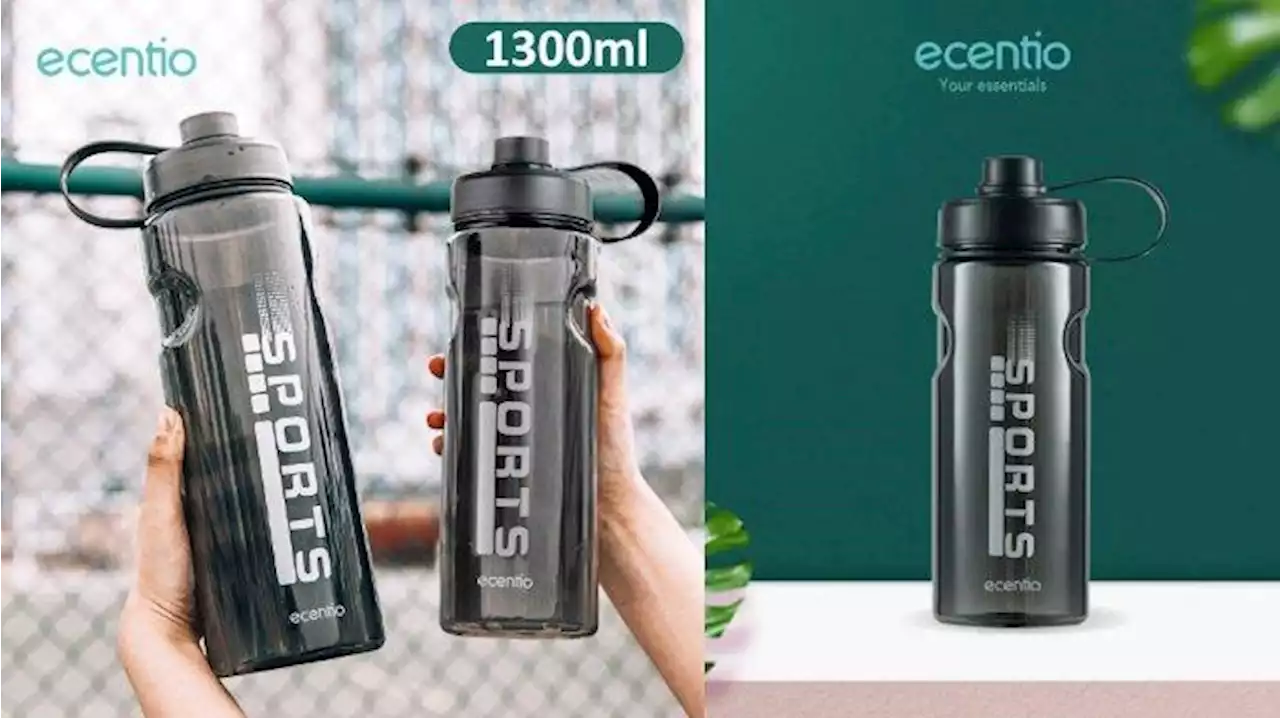 5 Rekomendasi Botol Minum Food Grade ecentio, Penuhi Konsumsi Air Minum Kapan Saja - Tribunshopping.com