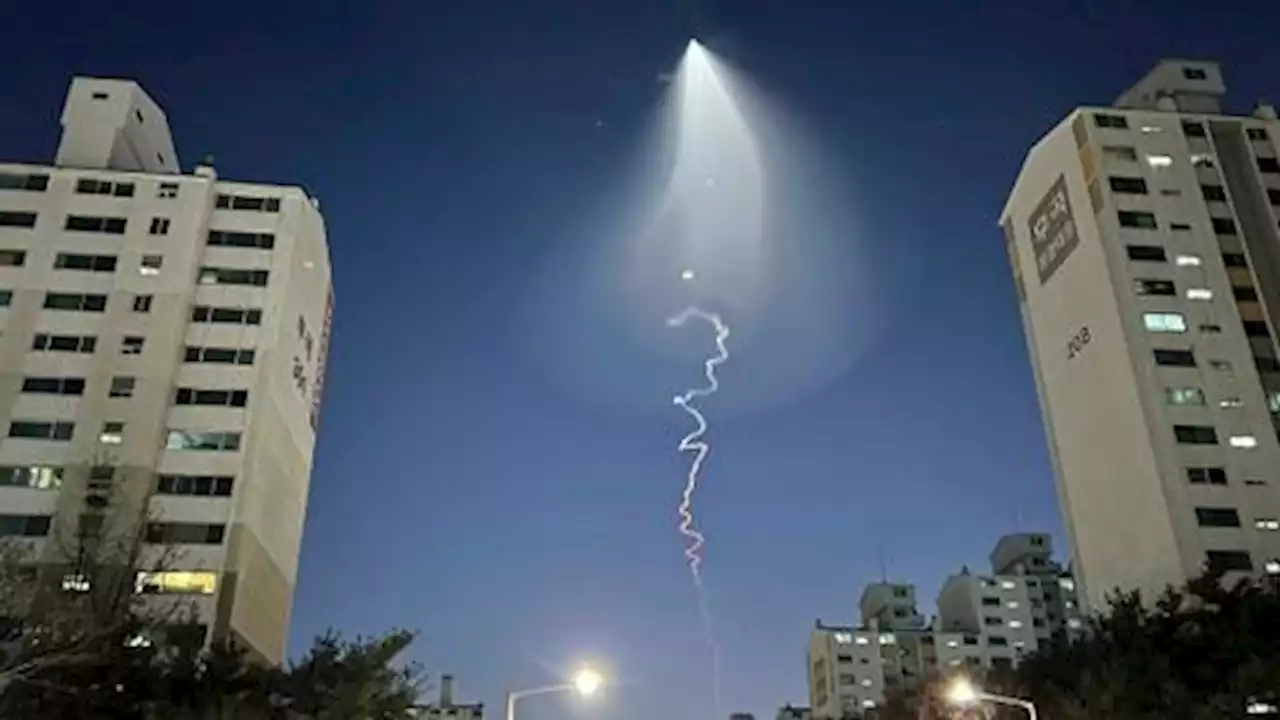 South Korea fires test rocket unannounced causing UFO scare