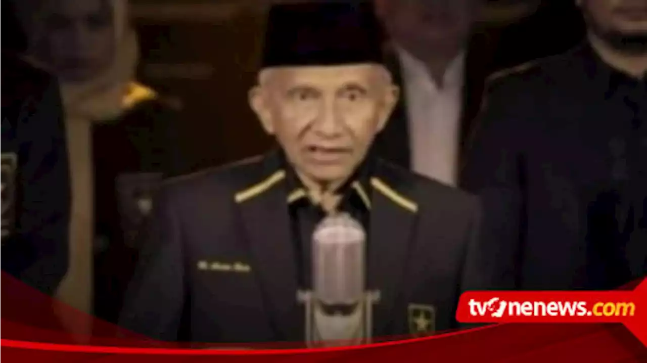 Lolos Verfak Ulang, Partai Ummat Besutan Amien Rais Jadi Peserta Pemilu 2024